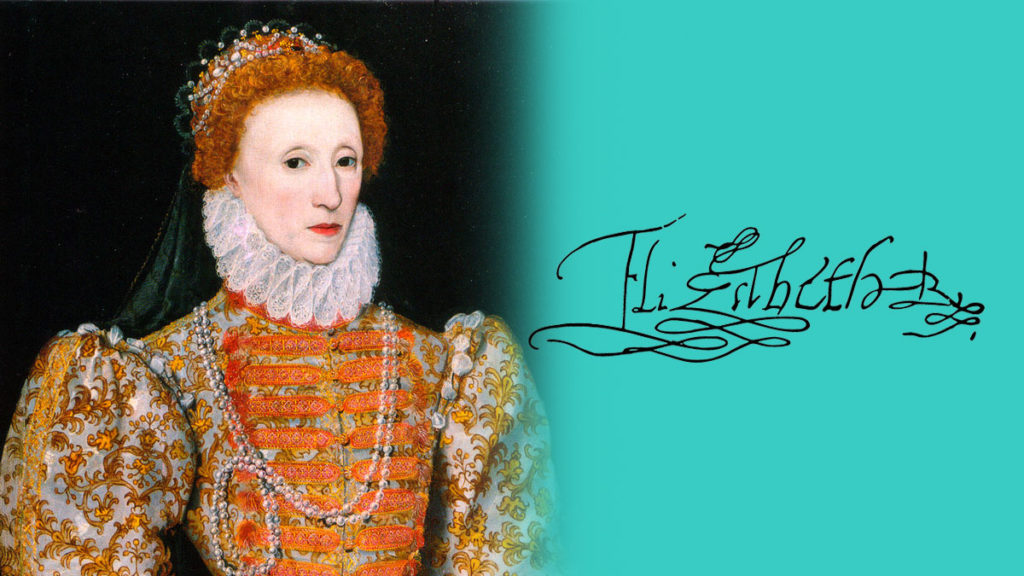 Queen Elizabeth I Signature