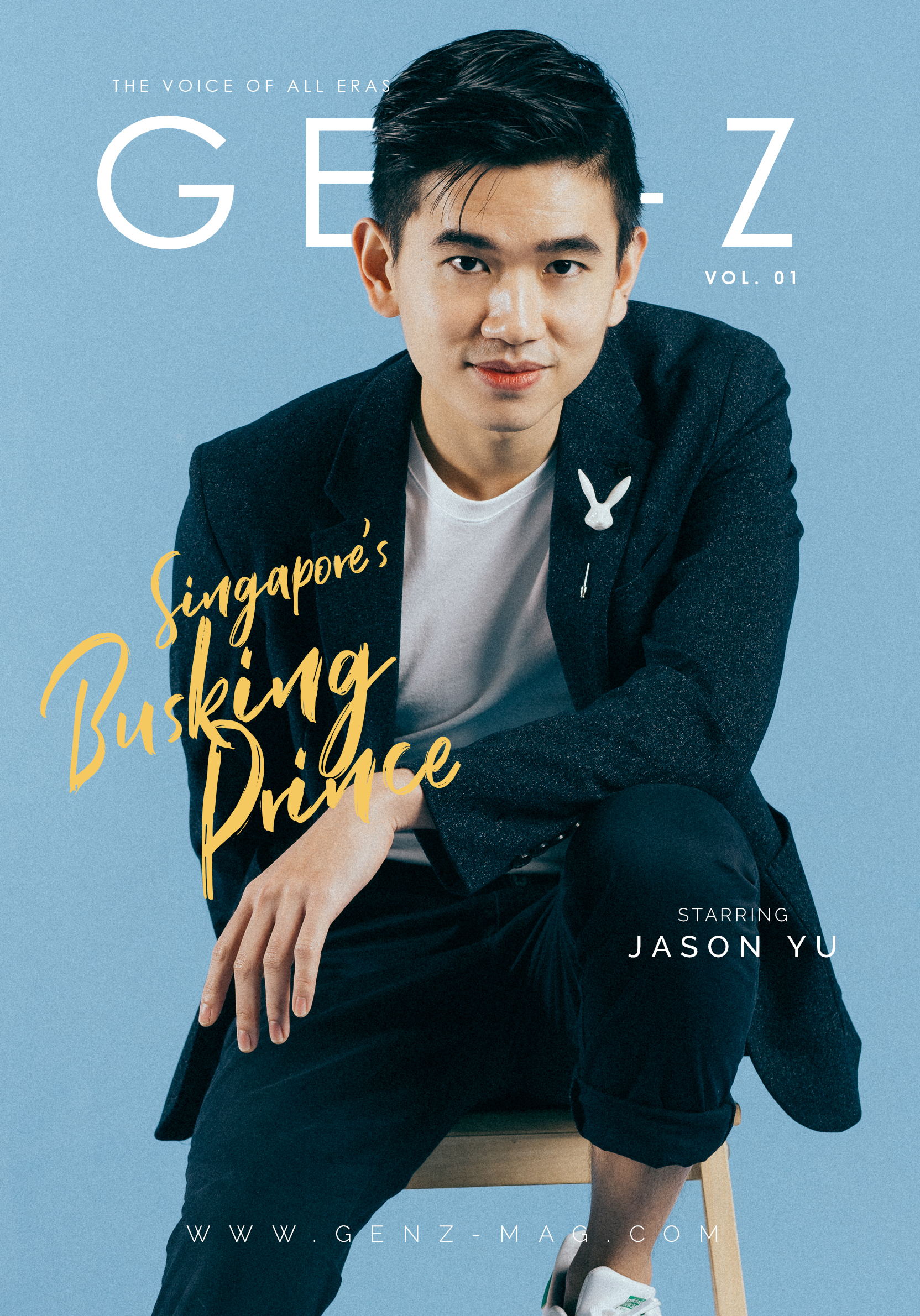 Gen-Z features Jason Yu Singapore's Busking Prince