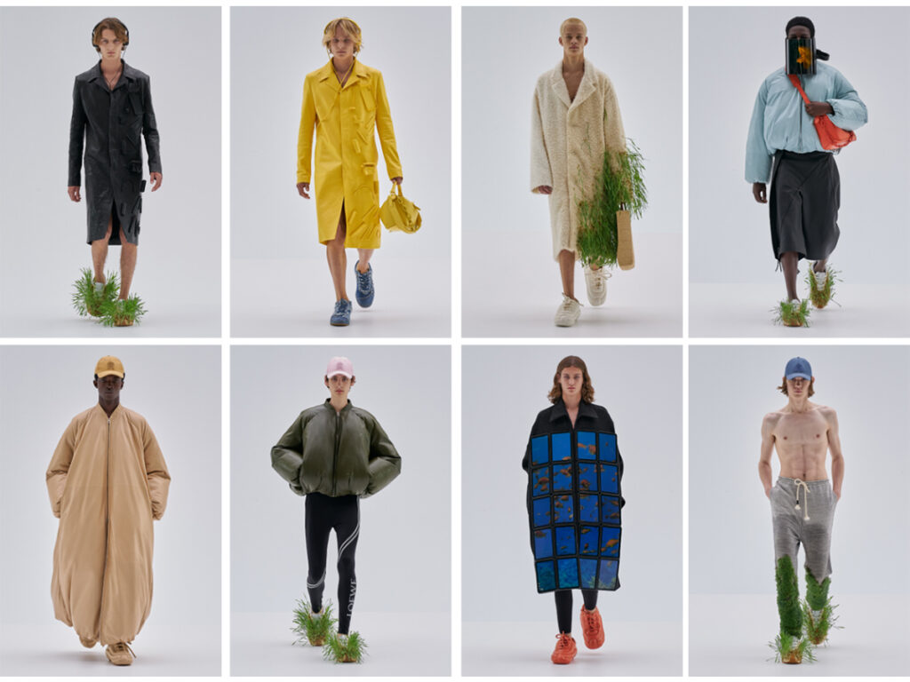 Nature and Technology Takes the Spotlight in LOEWE Men�s Spring Summer 2023 Runway Show