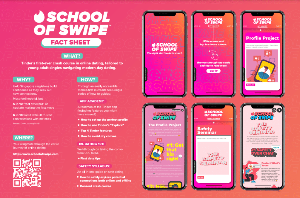 Want to Make Better Connections? Check Out Tinder�s School of Swipe!