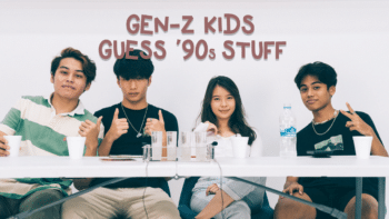 Gen-Z Kids guess '90s stuff