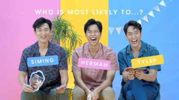 Herman Keh, Tyler Ten & Zhai Siming play Who is most likely to?
