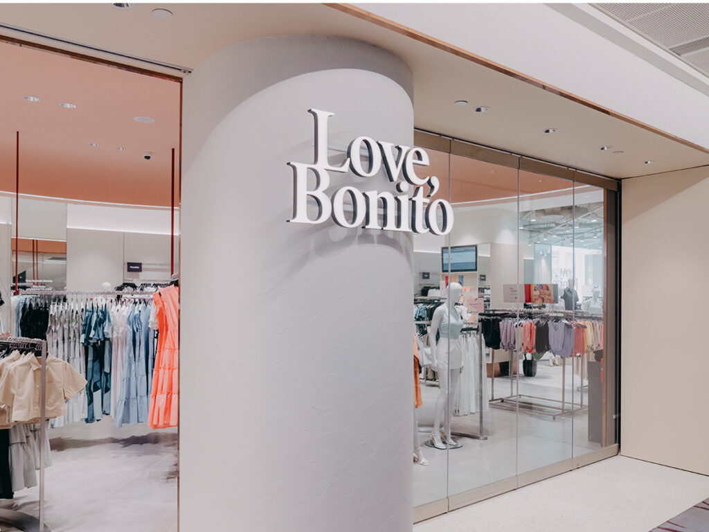 Love, Bonito Reopens its First Local Experiential Outlet at 313@somerset -  Gen-Z Magazine