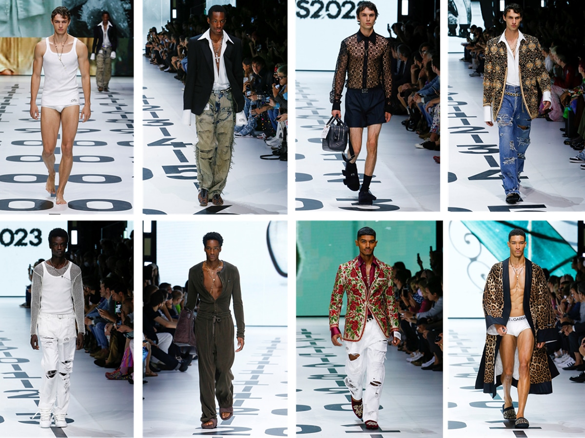Check This: Dolce&Gabbana Unveils Spring Summer 2023 Menswear ...