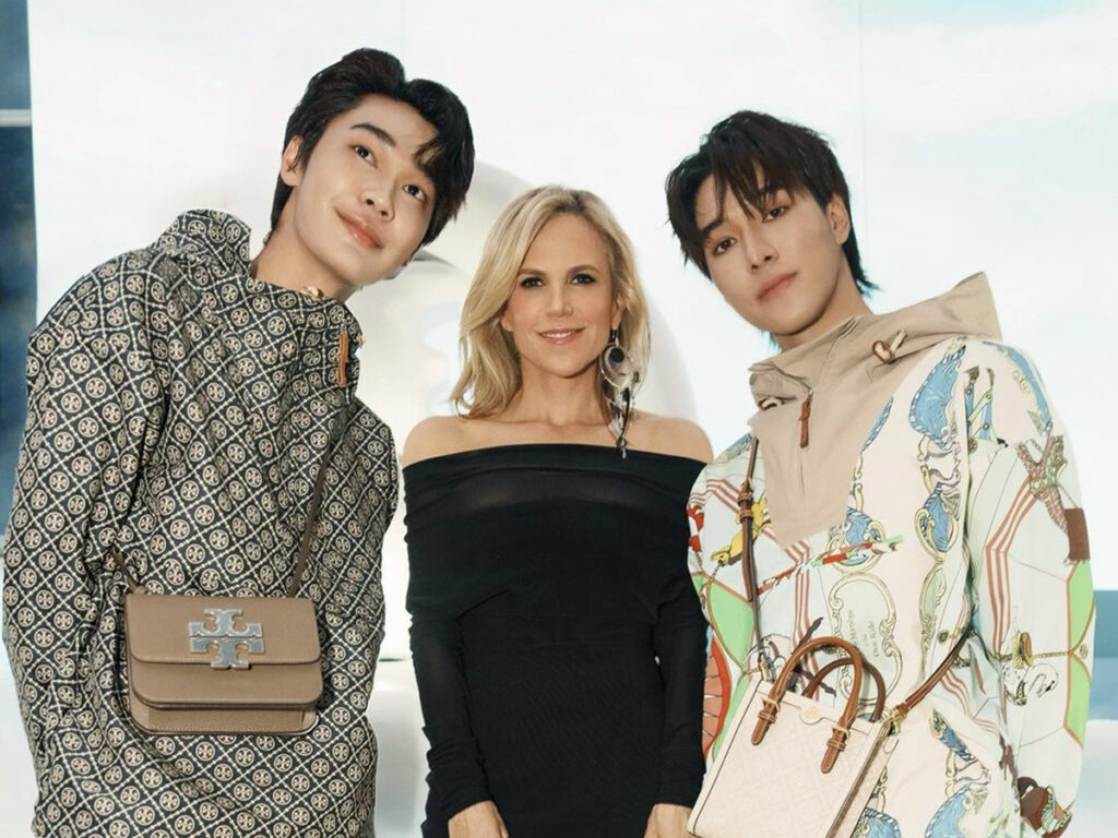 Dew and Nani from Thailand with Tory Burch