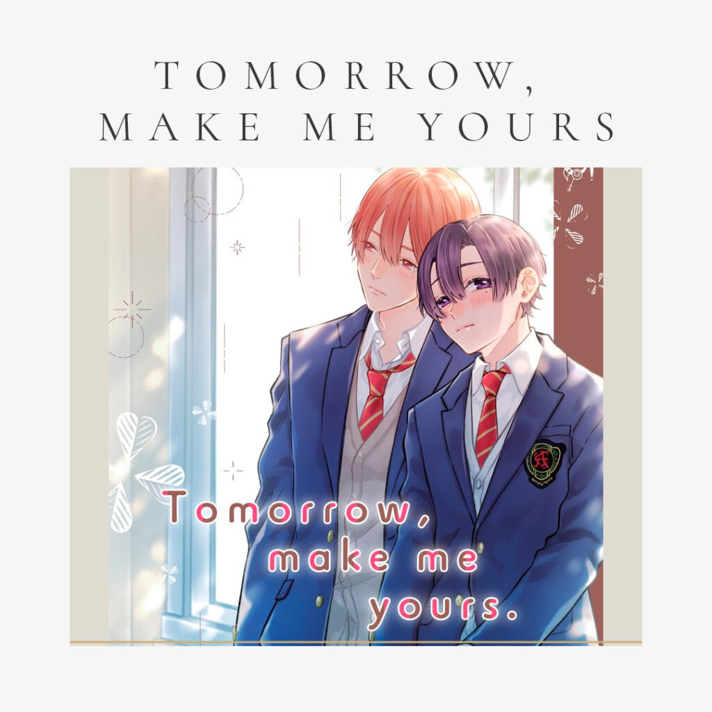Boys Love Manga and Manhwa-Tomorrow, Make Me Yours