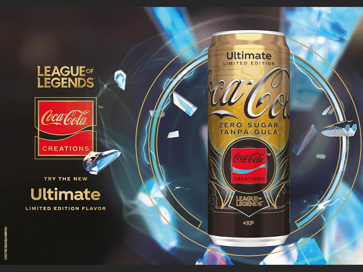 Coca-Cola-Ultimate-Zero-Sugar,-League-of-Legends-collaboration
