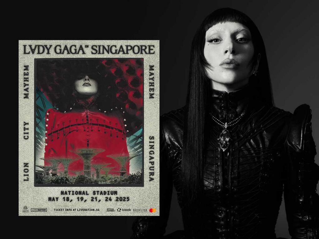 Lady Gaga to Hold Four-Day Concert in Singapore—Her Only Asia Stop!