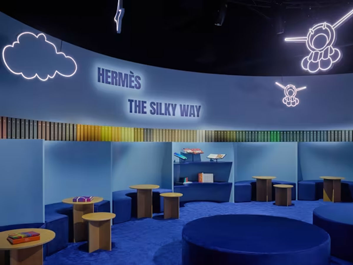 Hermès The Silky Way Scarf Pop-Up Singapore